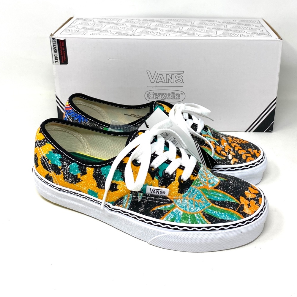VANS Authentic Crayola Van Doren Men’s Low Top Canvas Sneakers Size VN0A5KRDARF - Picture 8 of 12